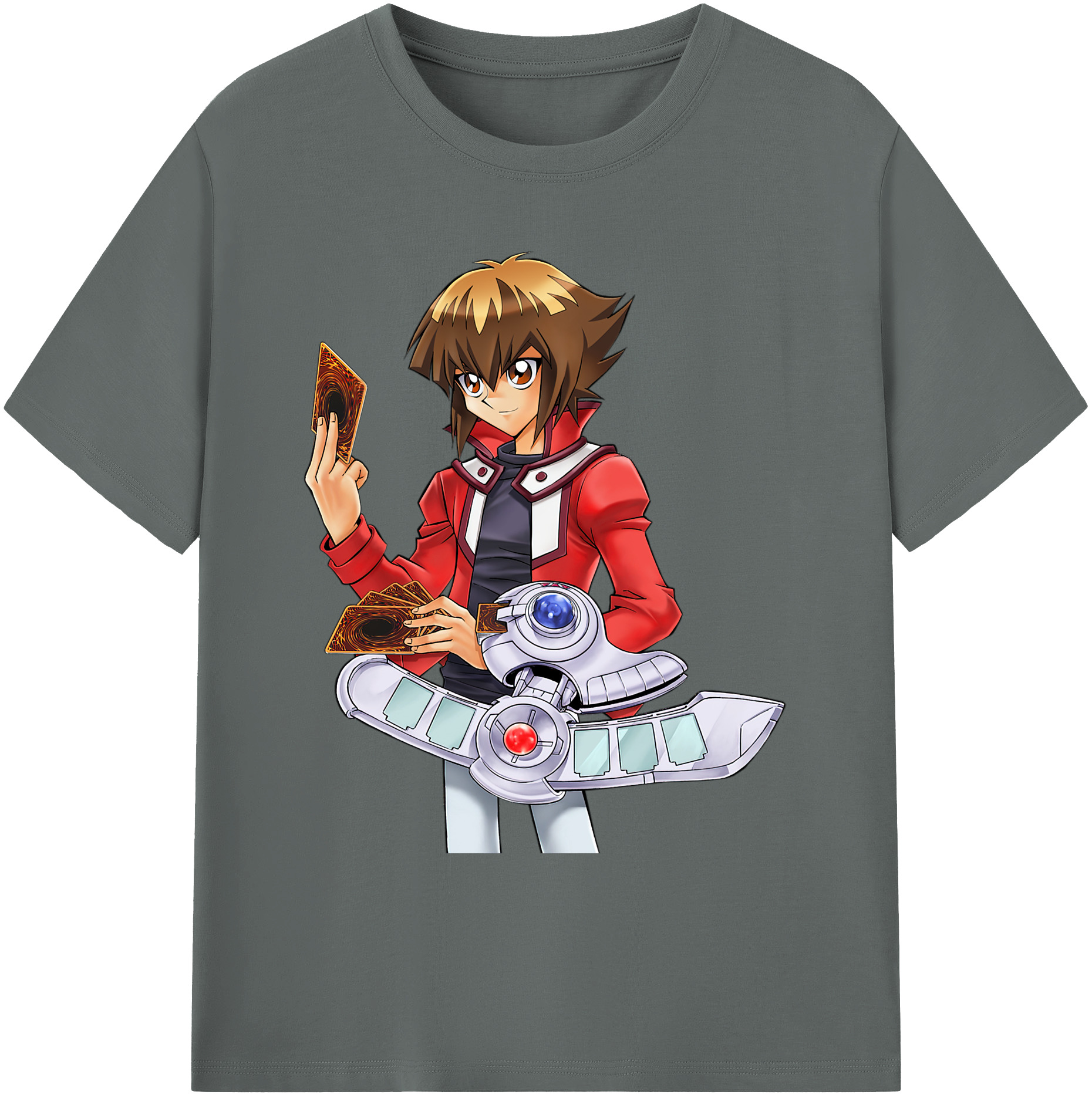 （画像用） 遊☆戯☆王 Yu-Gi-Oh! 綿100％ メンズ半袖Tシャツ｜肌触りやわらか＆通気性